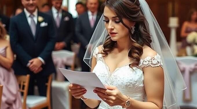 На свадьбе Свекровь всунула мне записку, я тут же исчезла через черный ход на 15 лет.