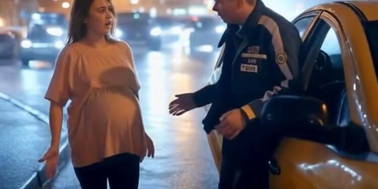 Таксист бесплатно подвёз беременную, только что освободившуюся